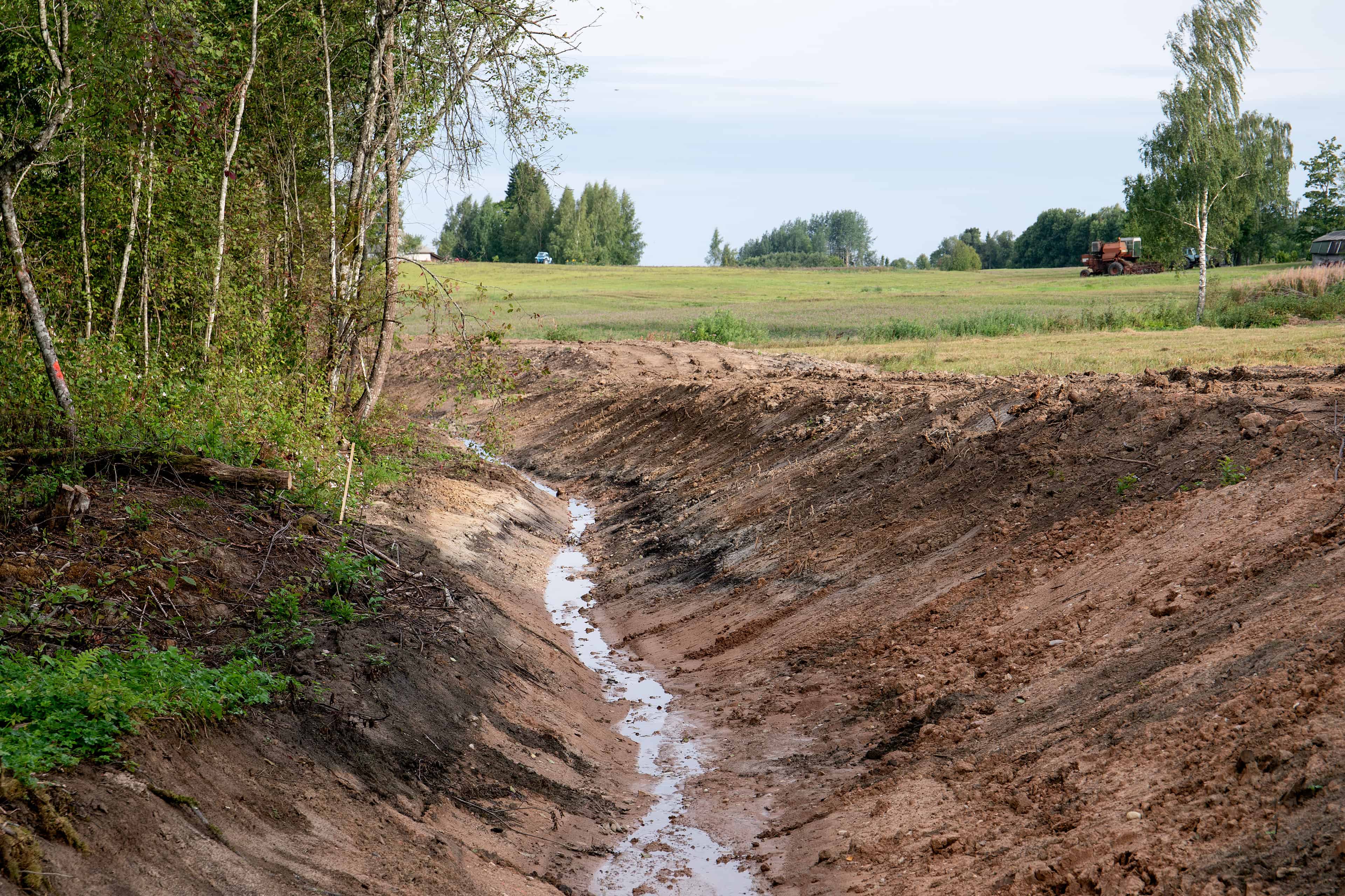 Ditch and Channel Excavation image