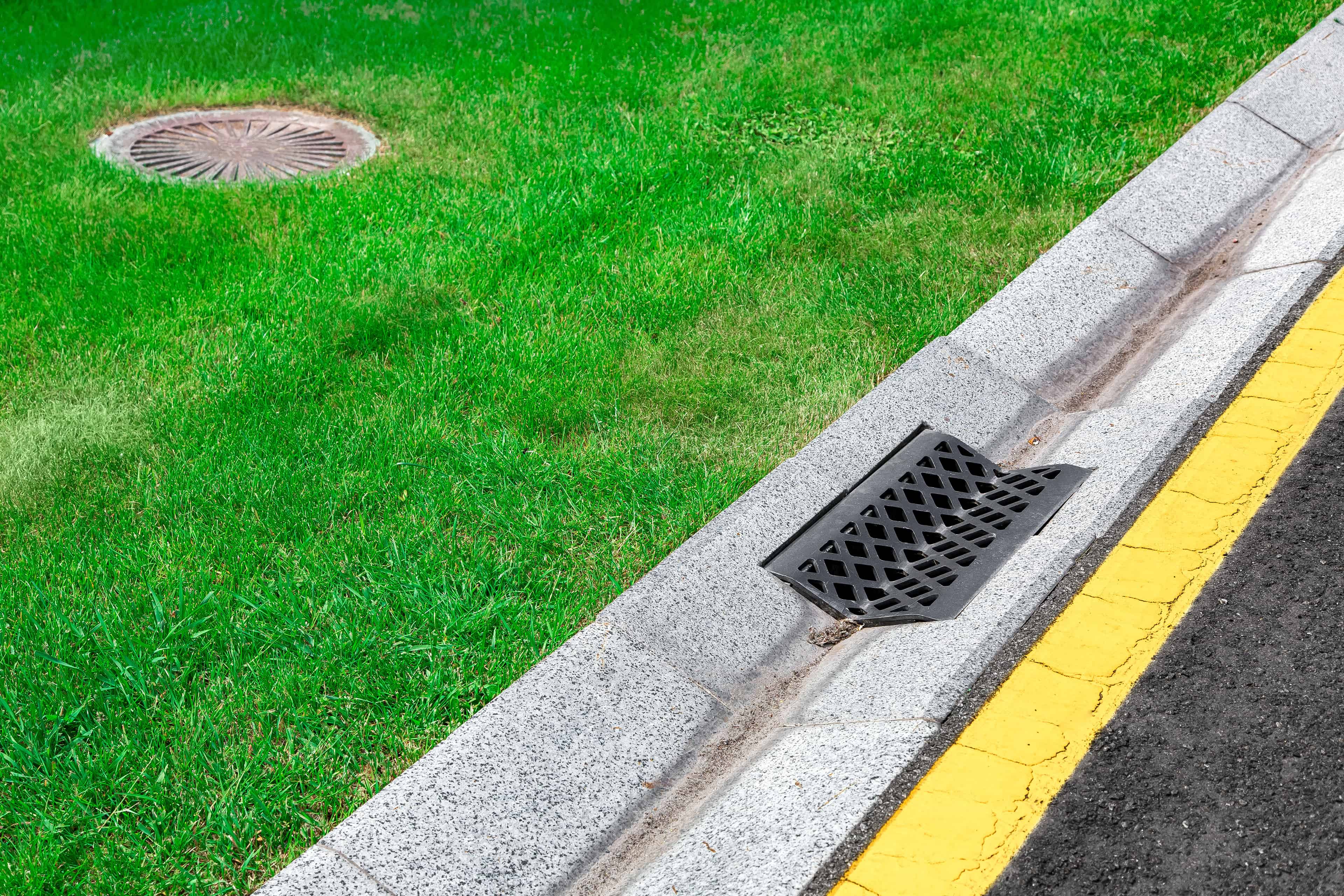 Drainage Swale Construction image